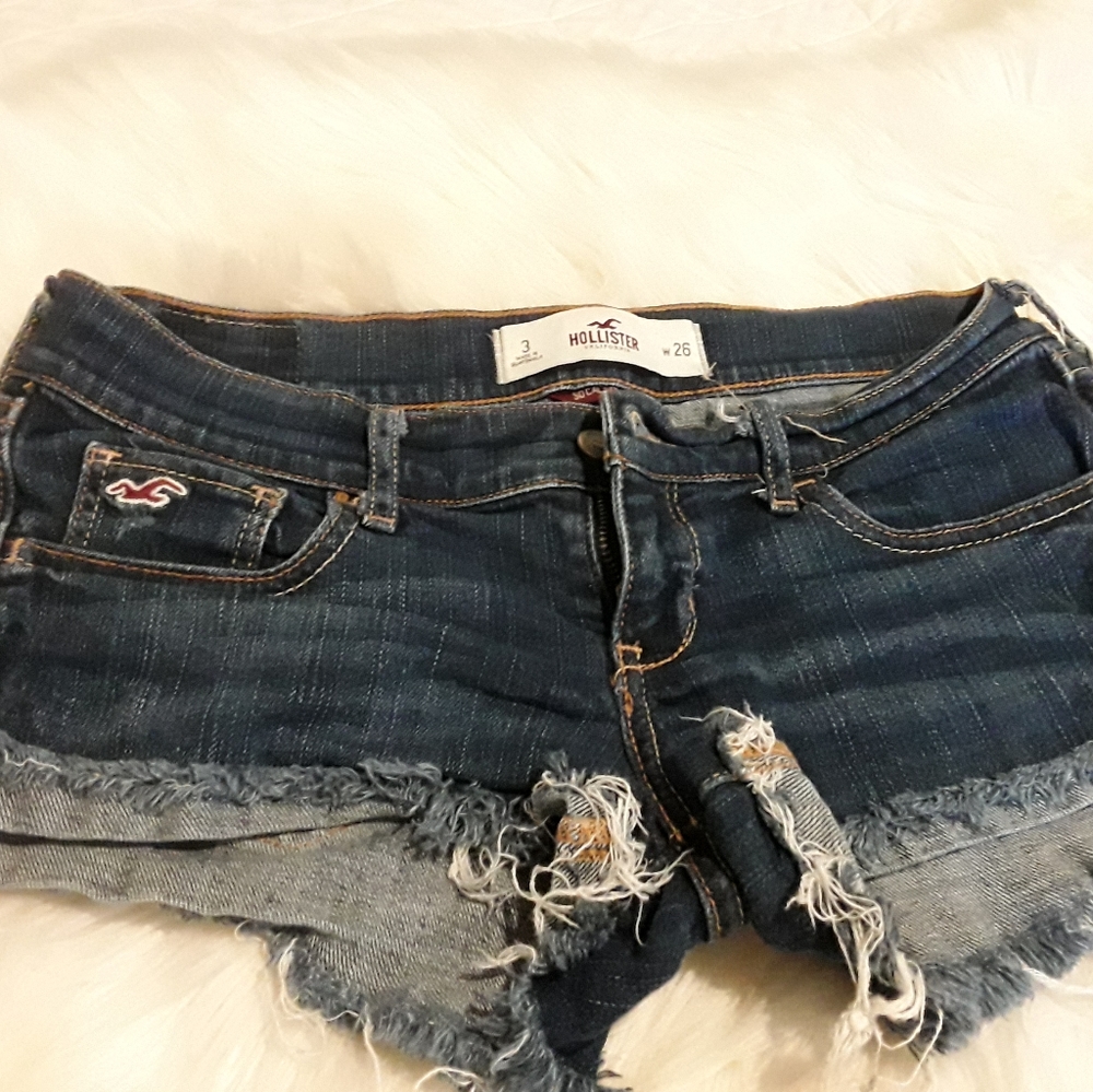 Hollister button pocket shorts size 3 26